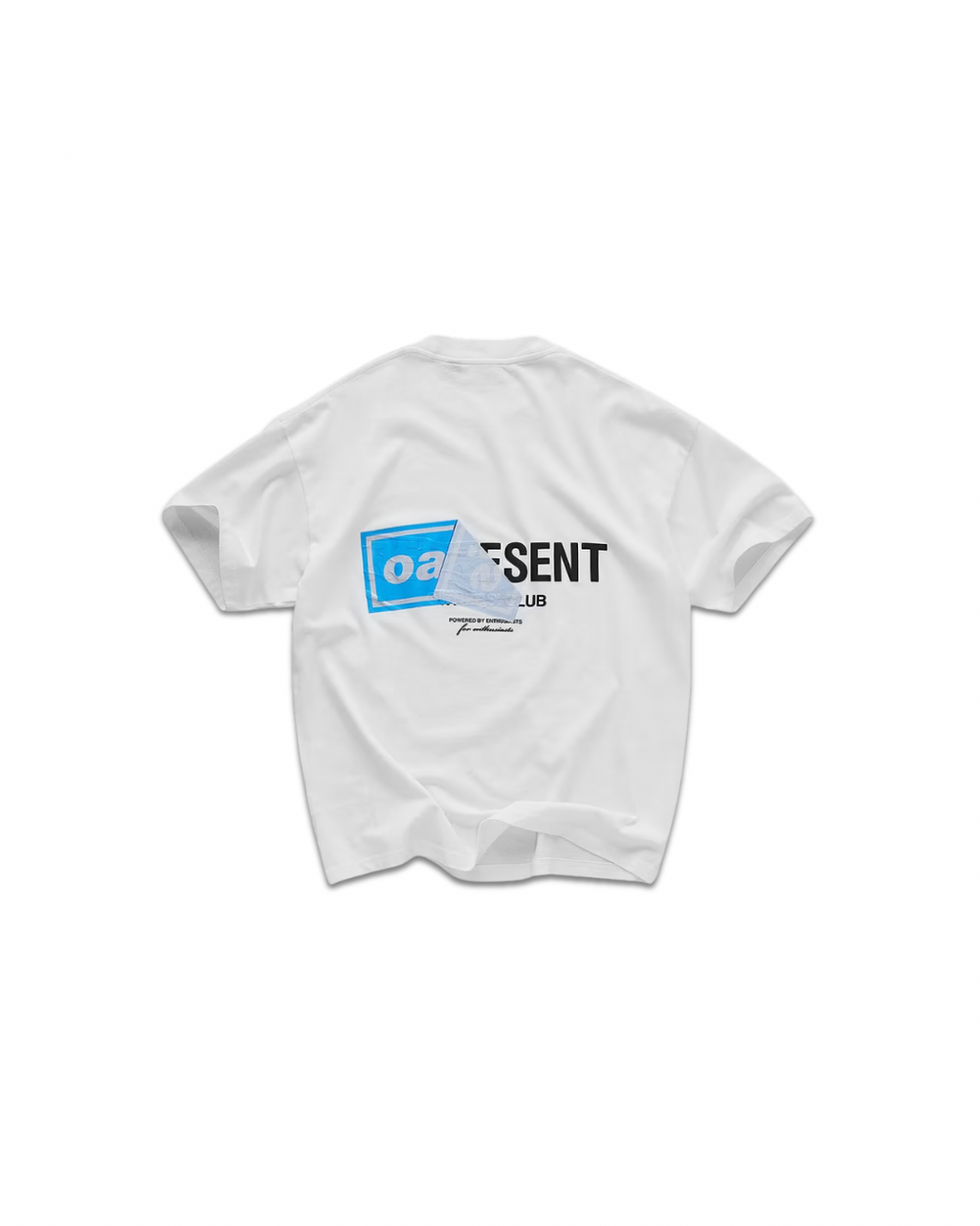 REPRESENT X OASIS OWNERS CLUB TEE - “FLAT WHITE”