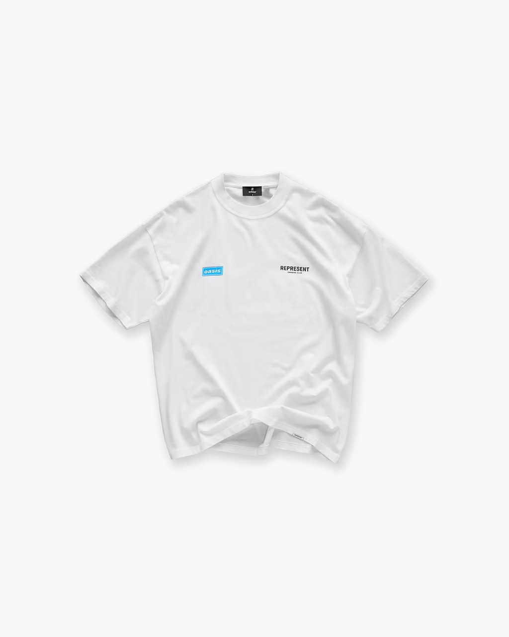 REPRESENT X OASIS OWNERS CLUB TEE - “FLAT WHITE”